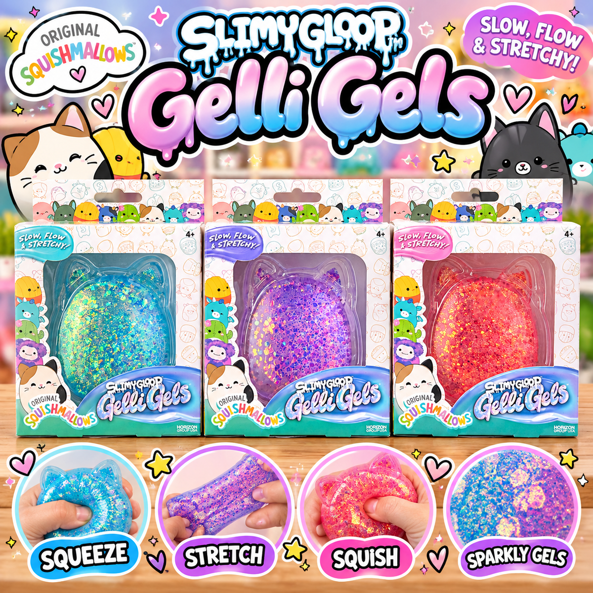Gelli Gels Squishmallows Squishy