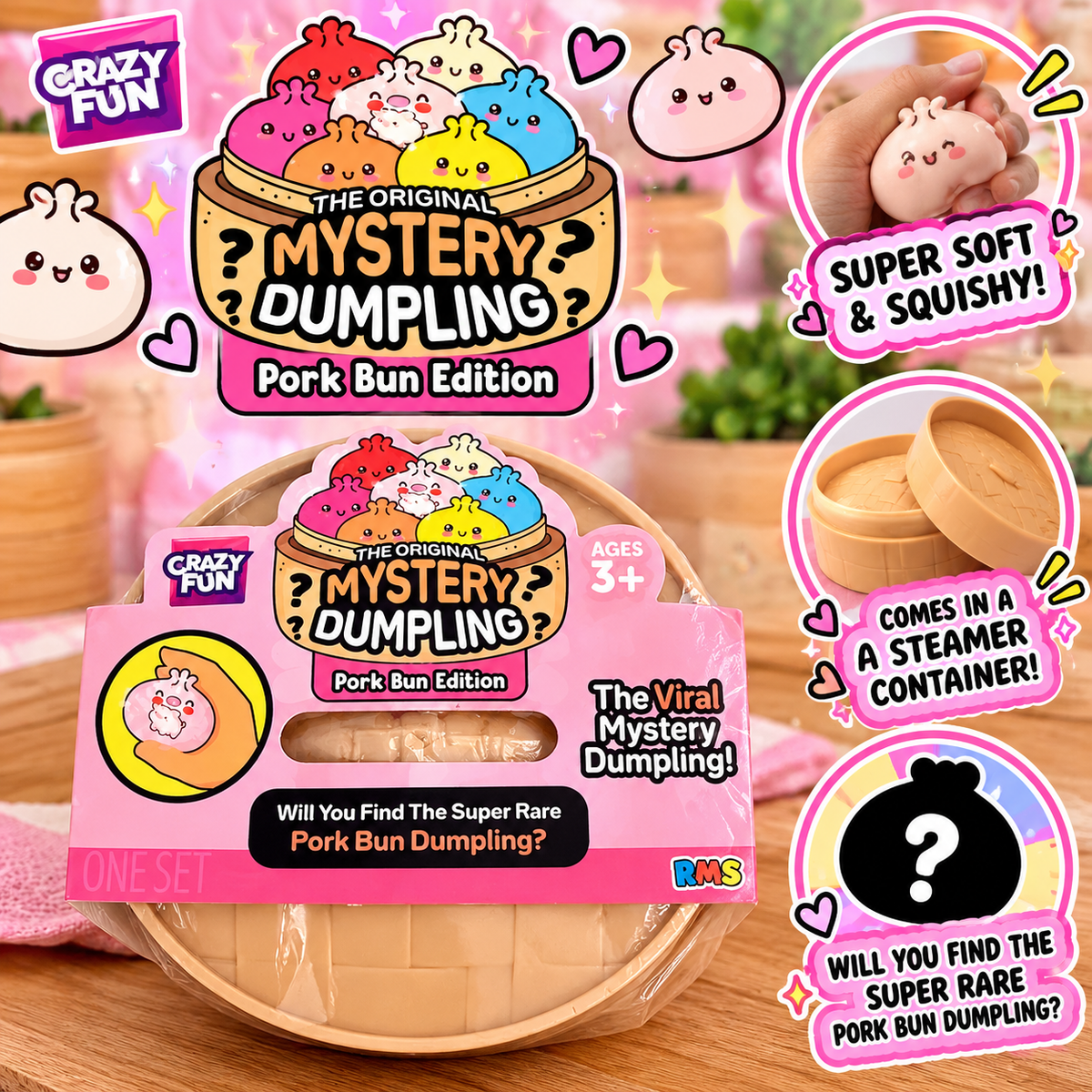 RMS Mystery Dumpling - Pork Bun Edition