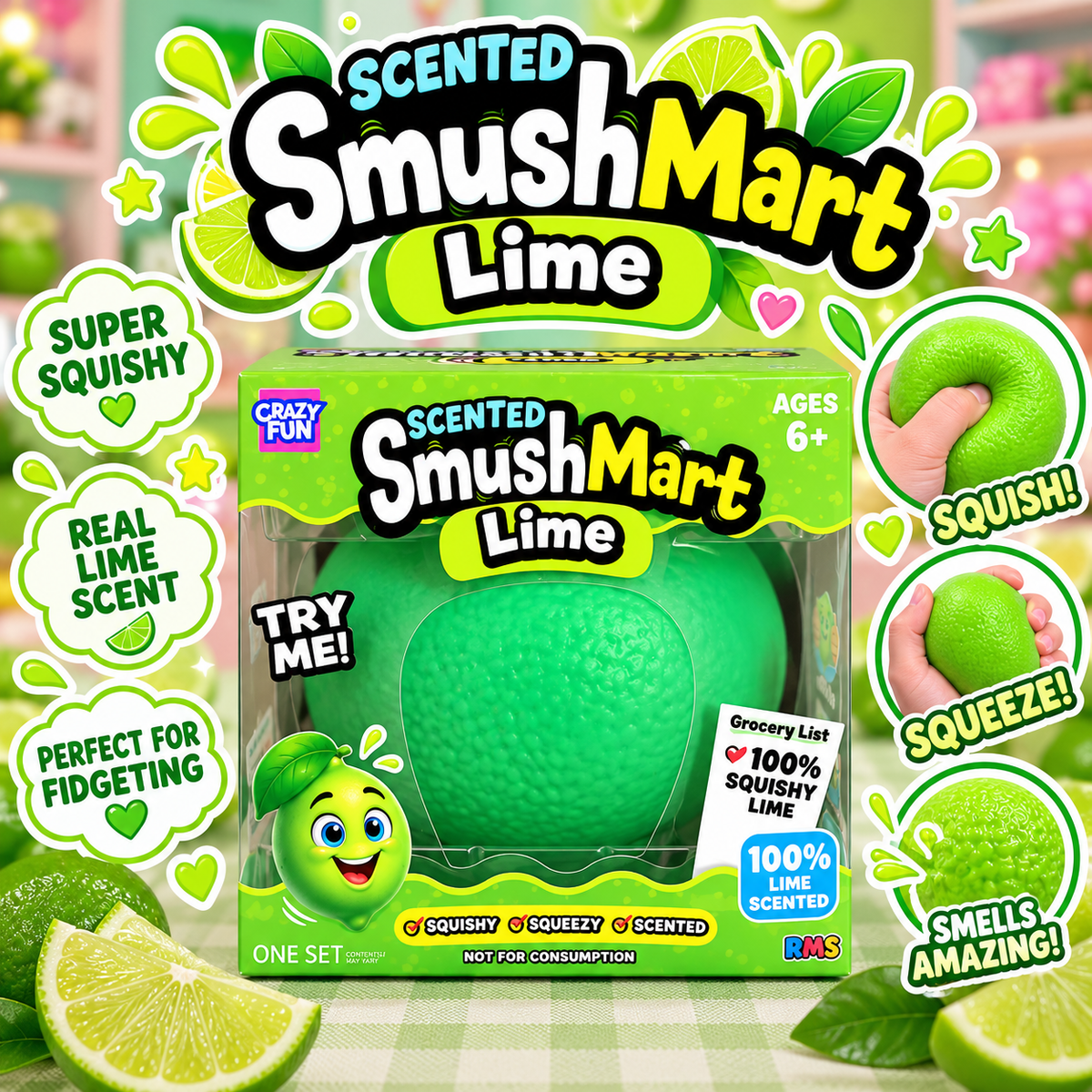 Scented SmushMart Lime