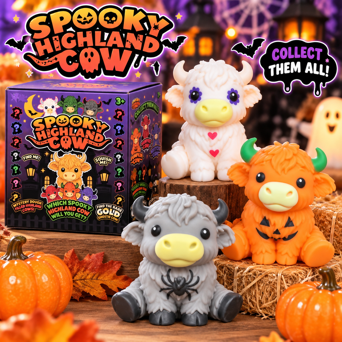Spooky Highland Cow - Mystery Box