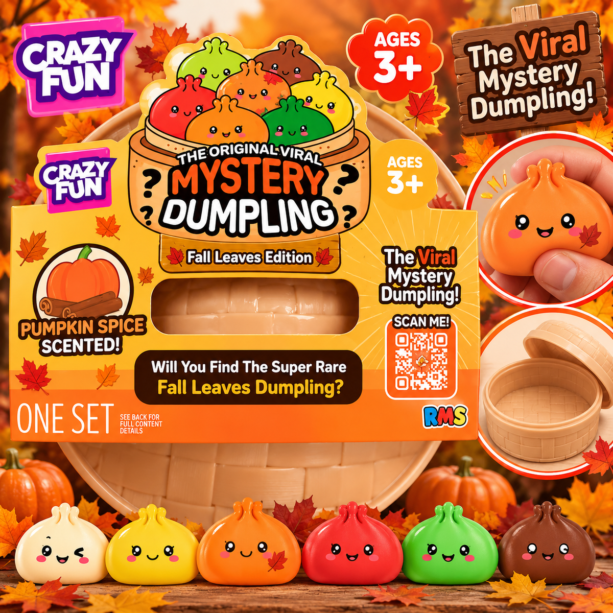 RMS Mystery Dumpling - Fall Leaves Edition
